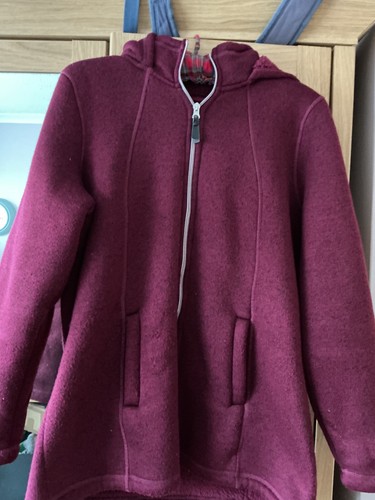 Cotton traders crimson hooded - cotton,