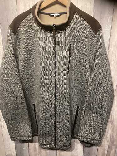 Cotton traders tweed fleece - tweed,