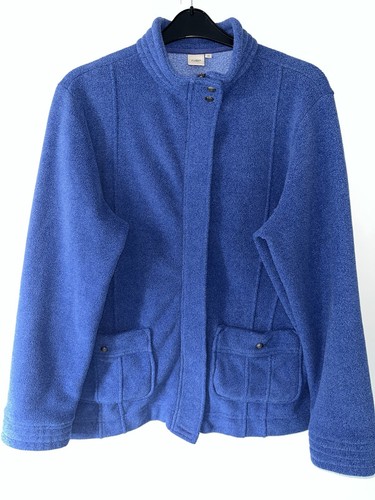 Cotton traders blue fleece - blue,