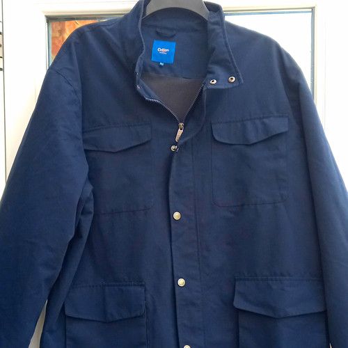 Cotton traders mens navy - cotton,