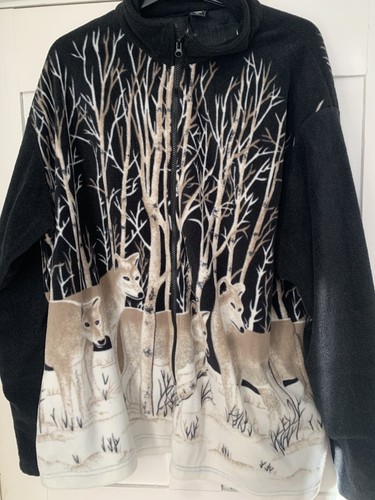 Cotton traders wolf zip - cotton,