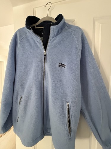 Cotton traders half zip fleece - cotton,
