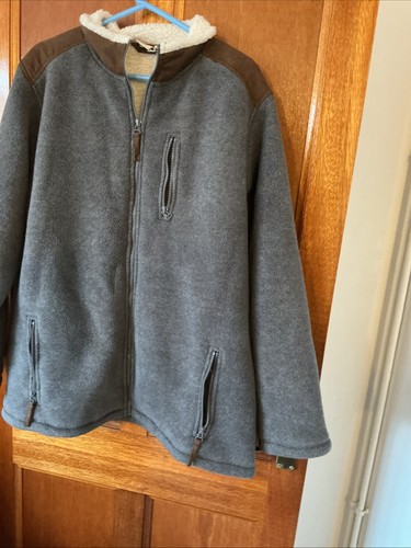 Men fleece winter jacket - fleece,
