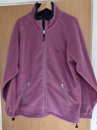 Cotton traders unisex full zip - cotton,